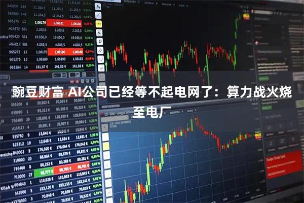 豌豆财富 AI公司已经等不起电网了：算力战火烧至电厂