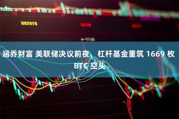涵乔财富 美联储决议前夜，杠杆基金重筑 1669 枚 BTC 空头