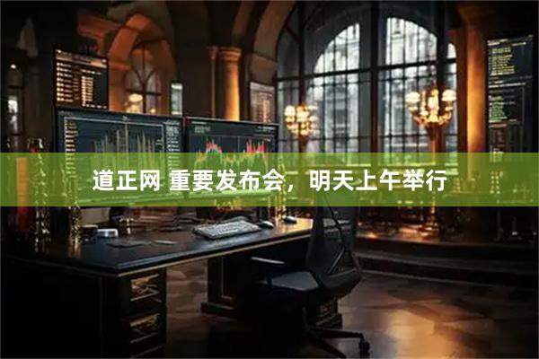 道正网 重要发布会，明天上午举行